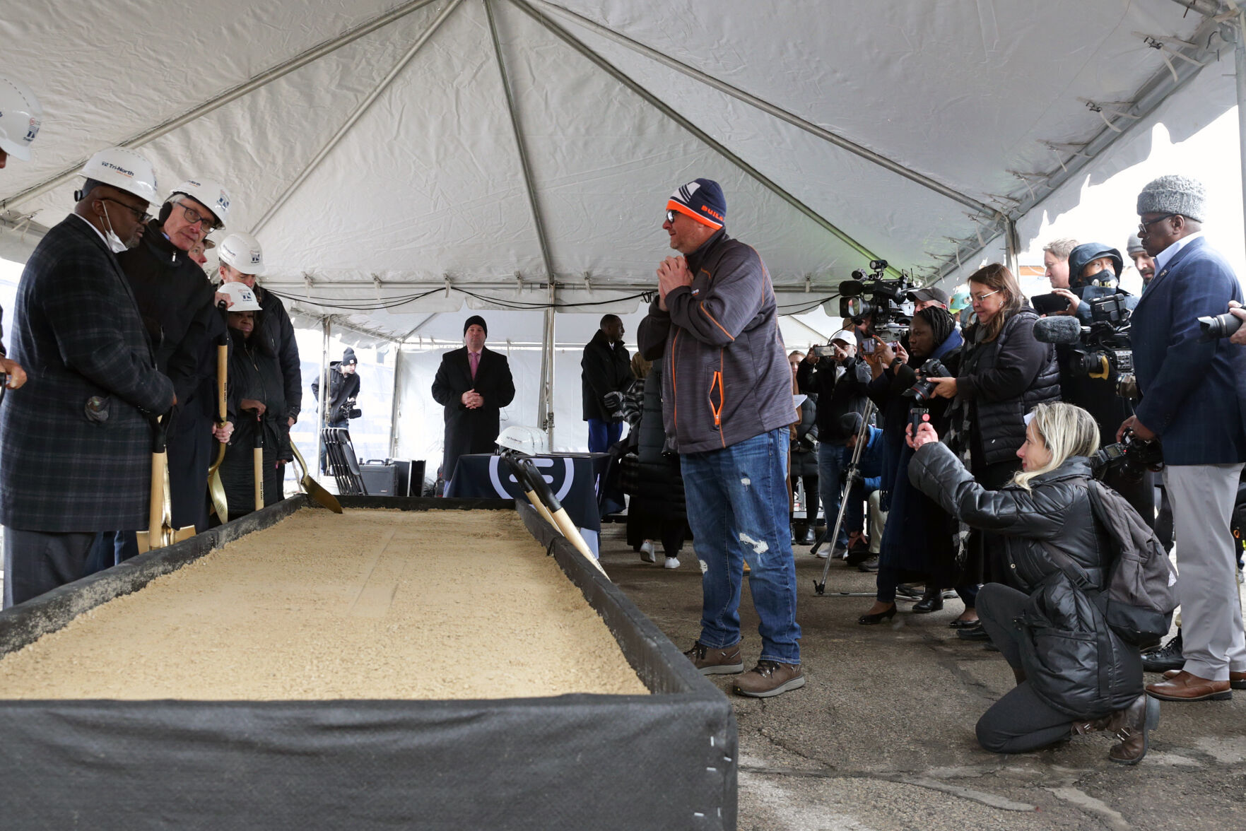 Black Business Hub - groundbreaking